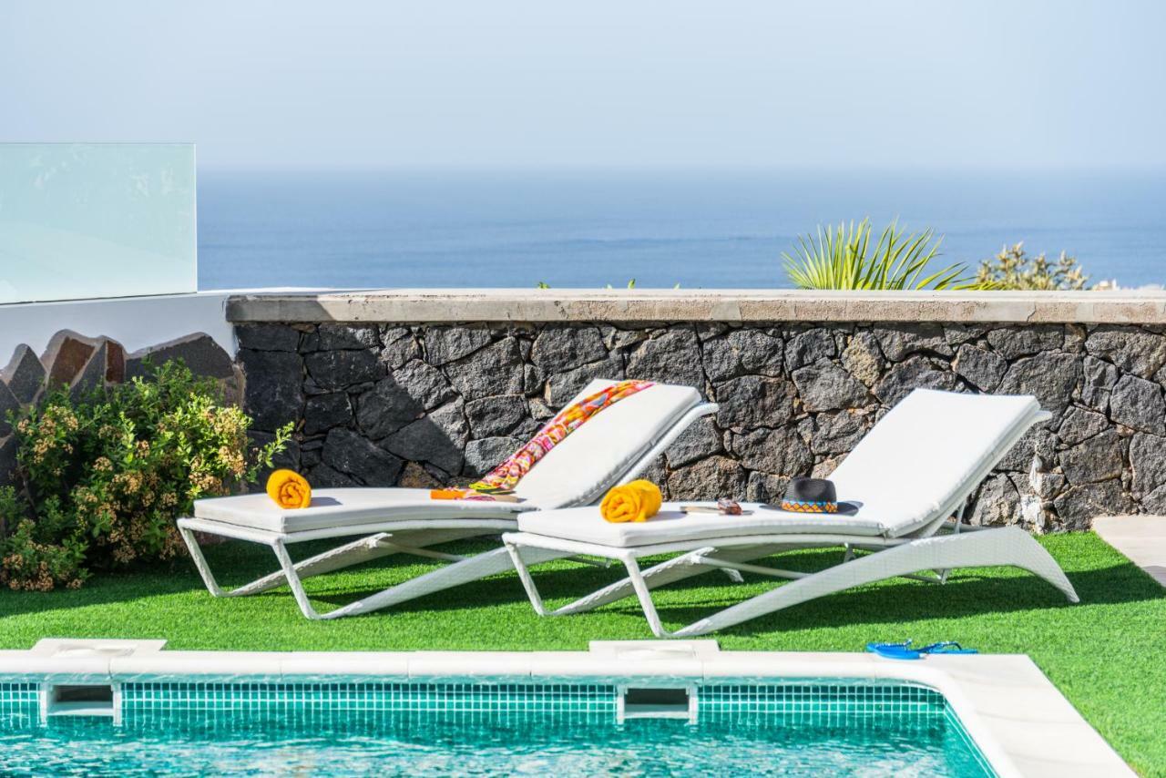 Luxury White Villa With Sea View, Heated Pool Costa Adeje  Extérieur photo